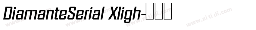 DiamanteSerial Xligh字体转换